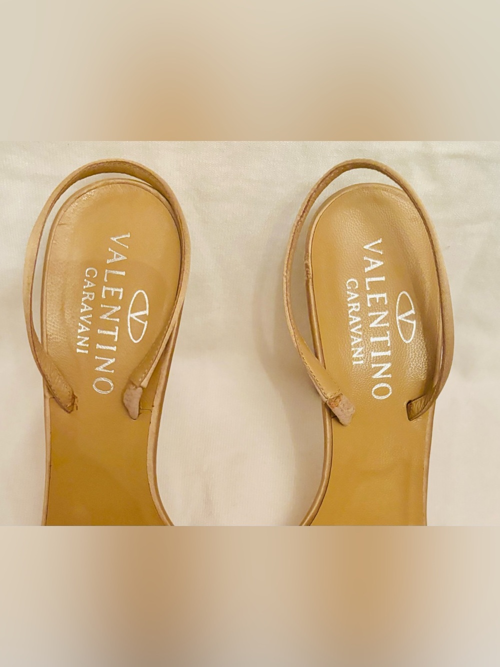 Valentino Garavani Gold Crystal Heels -very rare - Picture 13 of 14
